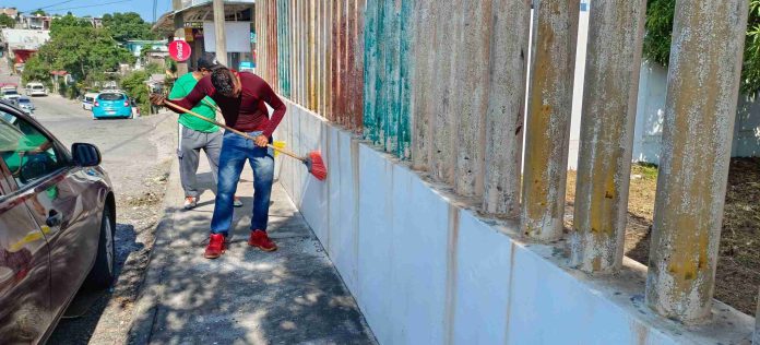 Suman Esfuerzos para Rehabilitar el Centro Comunitario “Luis Donaldo Colosio”
