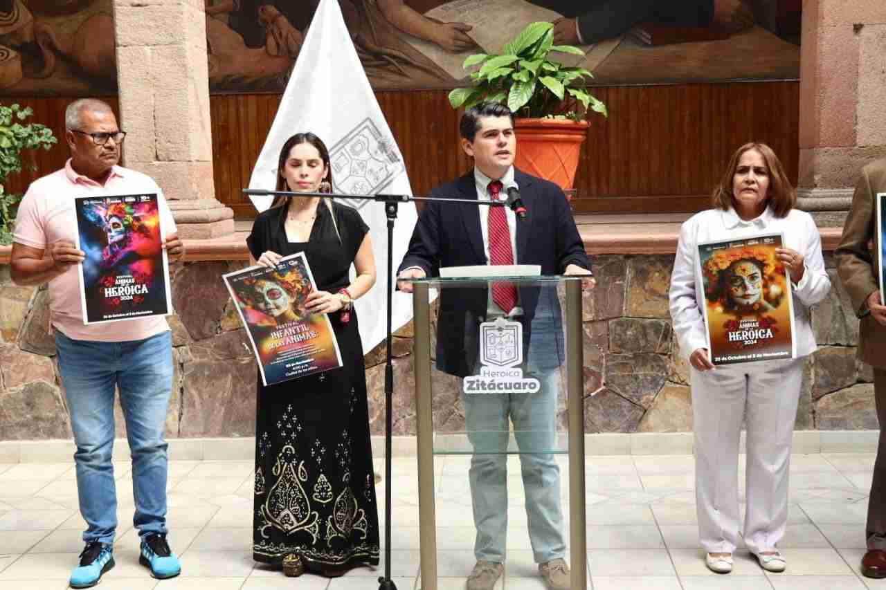 Presenta Toño Ixtláhuac las actividades del Festival Ánimas de la Heroica 2024 Presenta Toño Ixtláhuac las actividades del Festival Ánimas de la Heroica 2024
