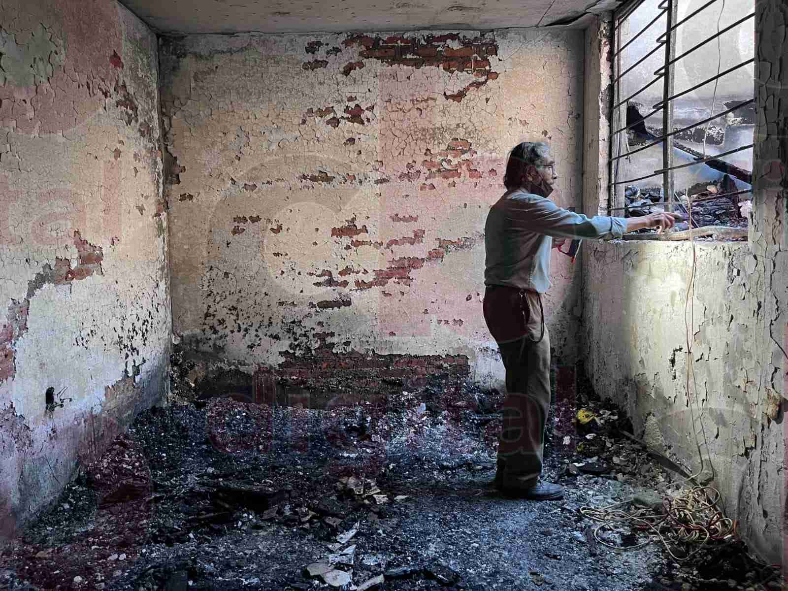 Familia solicita apoyo tras incendiarse su hogar en la colonia Prados Verdes Familia solicita apoyo tras incendiarse su hogar en la colonia Prados Verdes