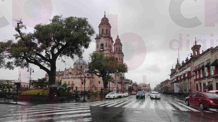 Se pronostican lluvias moderadas para el fin de semana en Morelia