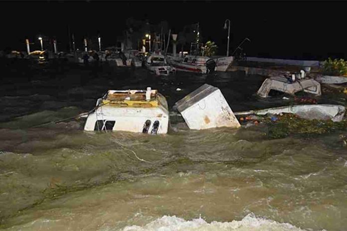 #VIDEO: Huracán ‘Milton’ deja un hombre muerto en Campeche