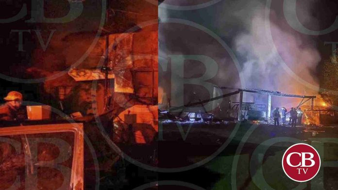 Incendio acaba con vivienda en Pátzcuaro