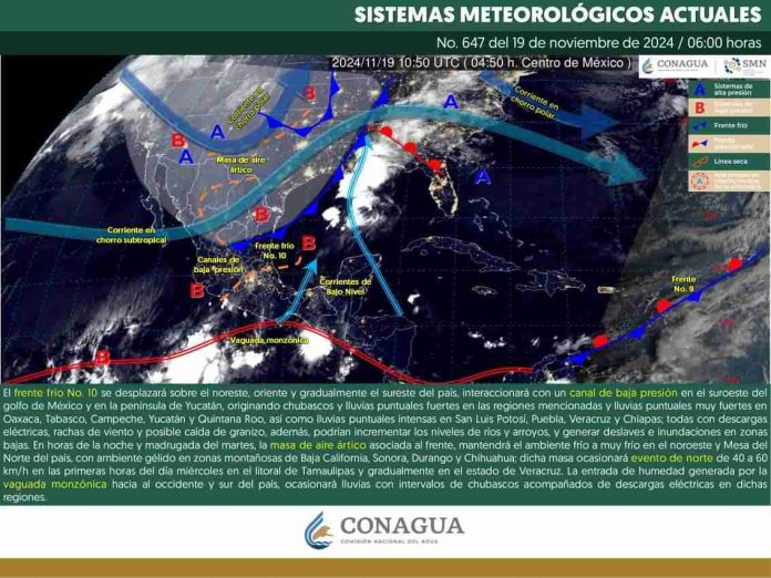 Se pronostican cielos nublados en algunos municipios de Michoacán