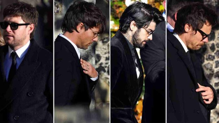 Integrantes de One Direction se reúnen en el funeral de Liam Payne