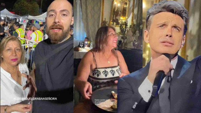 Luis Miguel invita a concierto a mujer a la que le arruinó el cumpleaños