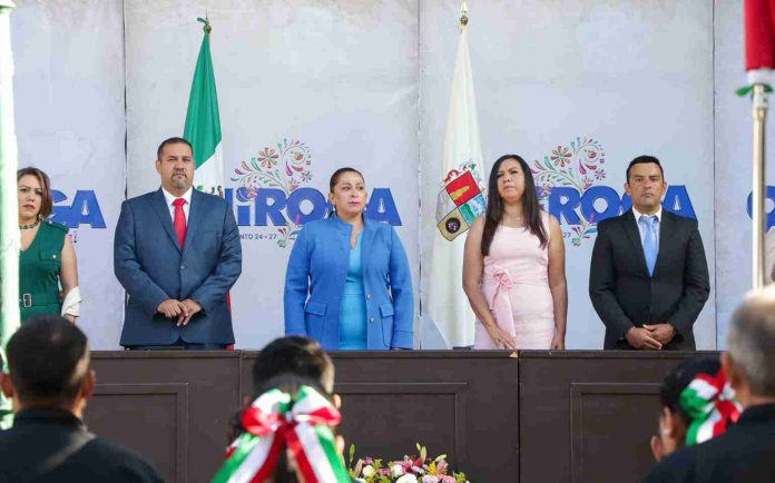 Conmemora Quiroga 114° Aniversario de la Revolución Mexicana