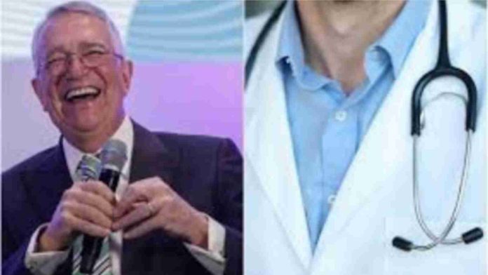 Salinas Pliego ironiza con la llegada de los médicos cubanos a México