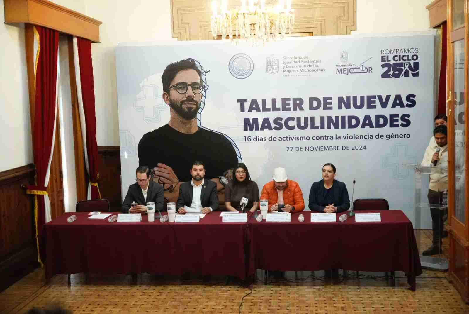 Coordinador del GPPRD inaugura Taller de Nuevas Masculinidades Coordinador del GPPRD inaugura Taller de Nuevas Masculinidades