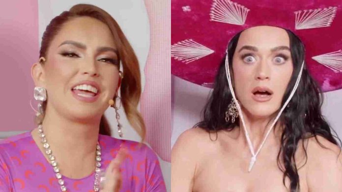 Karla Díaz decidió sorprender a Katy Perry con mariachi cantando 'Roar'