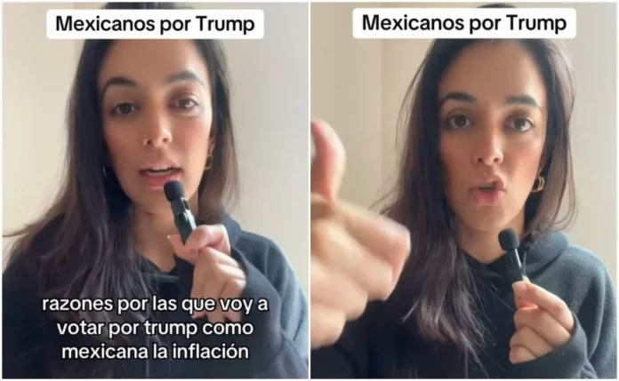 Polémica por una mexicana por expresar su orgullo por votar por Trump