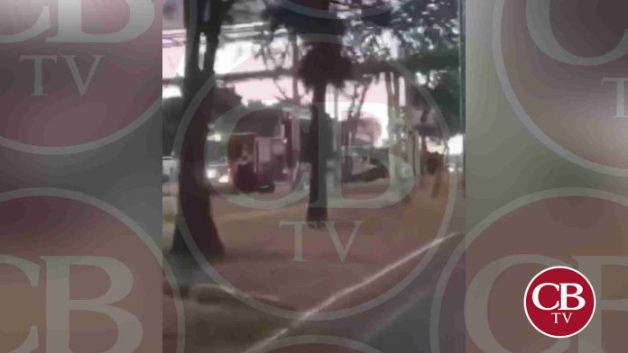 Reportan volcadura en el libramiento de Morelia