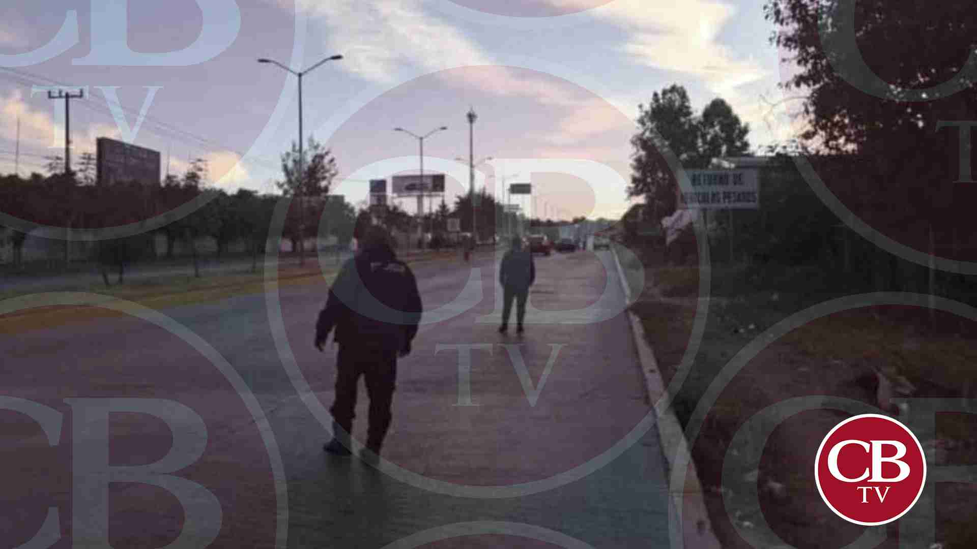 Bloqueo carretero en las inmediaciones de San Juan Tumbio Bloqueo carretero en las inmediaciones de San Juan Tumbio