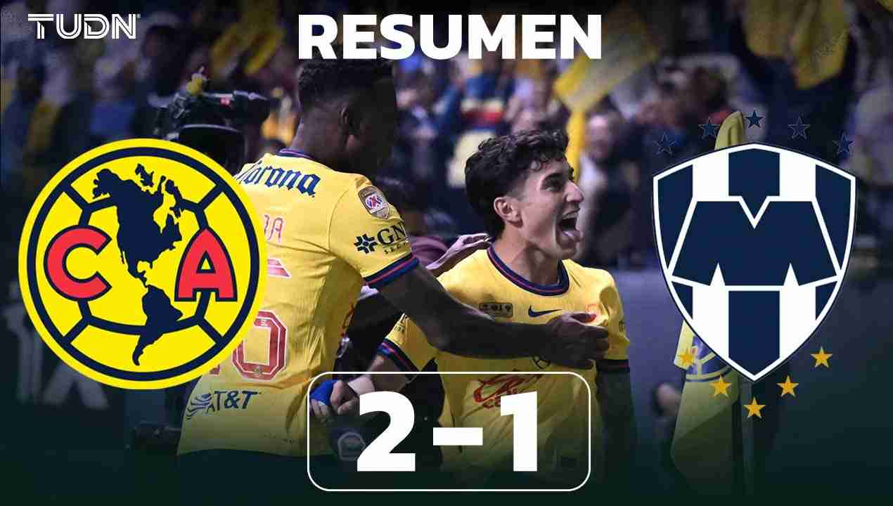 El América derrota al los Rayados de Monterrey El América derrota al los Rayados de Monterrey