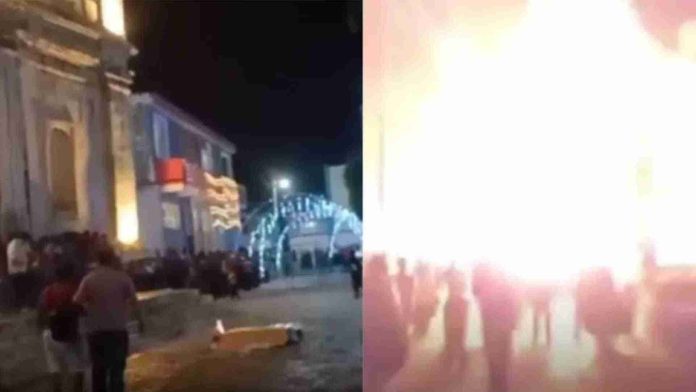Explosión de pirotecnia en festejo en Guatemala deja varios heridos