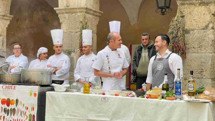 Chef michoacano destaca en Italia la diversidad culinaria del estado