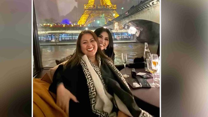 Gomita le cumple el sueño a su mamá de conocer Francia
