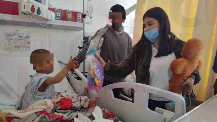 Pacientes del Hospital Infantil 