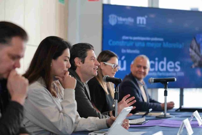 Morelia, municipio líder en Presupuesto Participativo: Alfonso Martínez