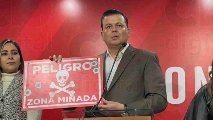 Tierra Caliente es zona de peligro por minas: PRI Michoacán