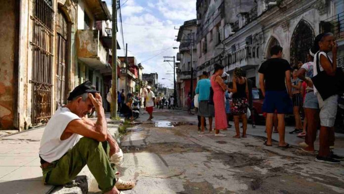 En Cuba se registró que el 57% viven sin corriente eléctrica