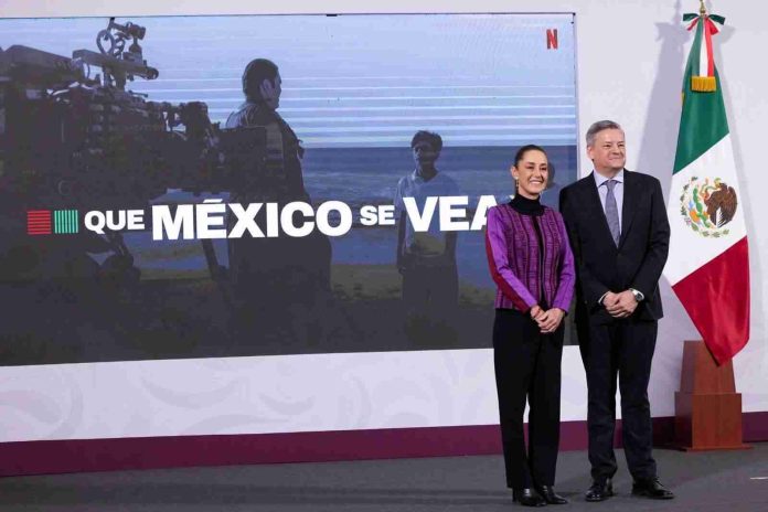 CEO DE NETFLIX ANUNICA INVERSIÓN DE MIL MILLONES DE DÓLARES EN MÉXICO; COMPARTE VISIÓN DE HACER DE MÉXICO UN LUGAR PRÓSPERO Y DE OPORTUNIDADES DE LA PRESIDENTA CLAUDIA SHEINBAUM
