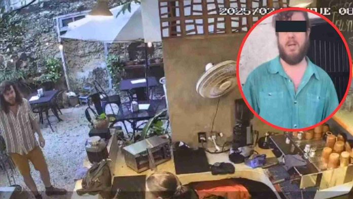 Extranjero agrede a trabajadora de restaurante en Yucatán