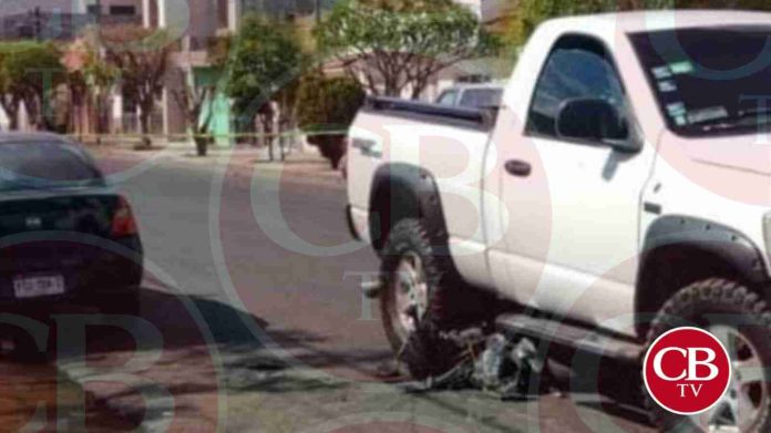 Atropella a motociclistas qué lo balearon en Tangancícuaro