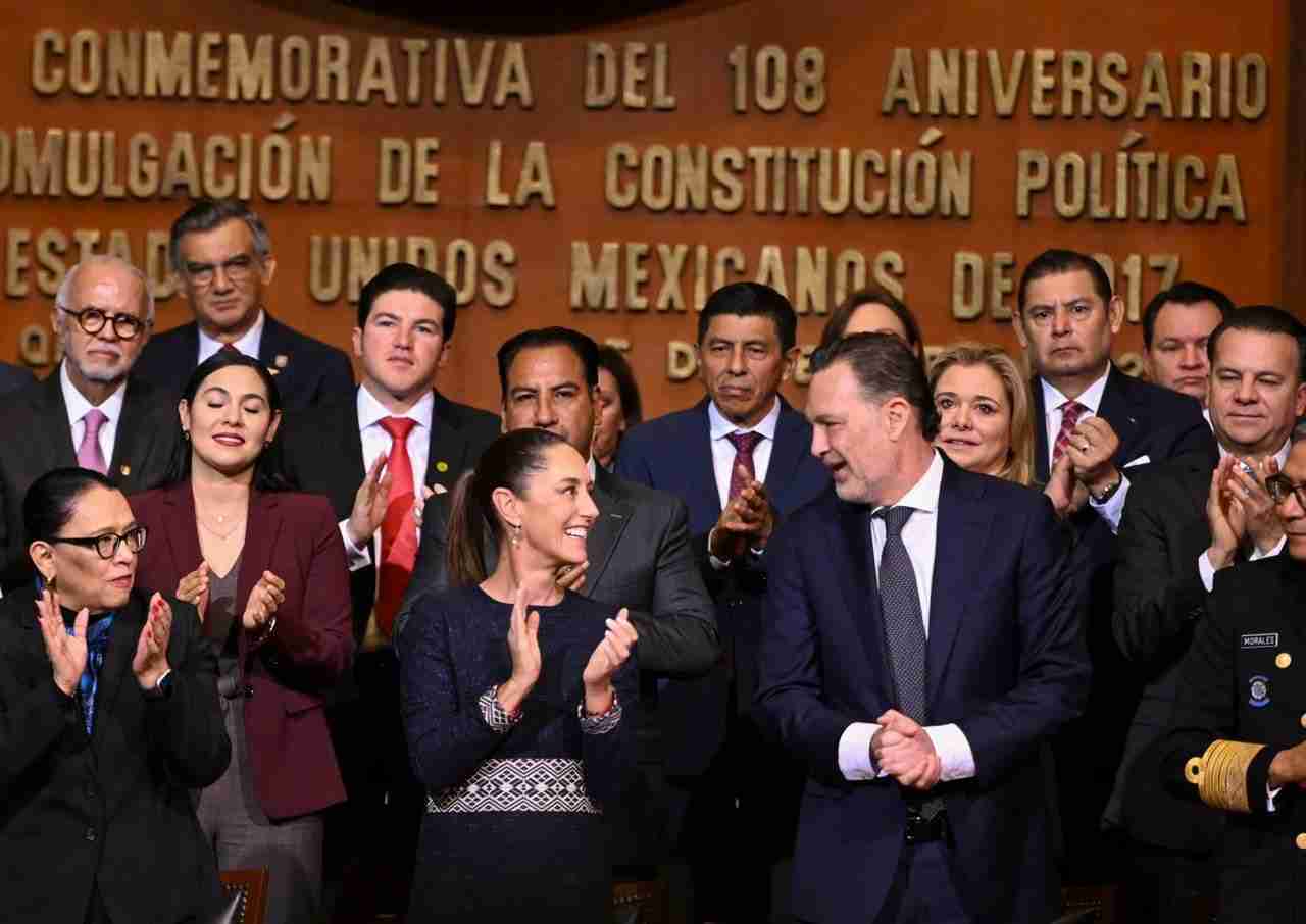 EN EL ANIVERSARIO 108 DE LA CONSTITUCIÓN DE 1917, PRESIDENTA CLAUDIA SHEINBAUM ENVÍA REFORMAS PARA LA NO REELECCIÓN Y CONTRA EL NEPOTISMO EN EL ANIVERSARIO 108 DE LA CONSTITUCIÓN DE 1917, PRESIDENTA CLAUDIA SHEINBAUM ENVÍA REFORMAS PARA LA NO REELECCIÓN Y CONTRA EL NEPOTISMO