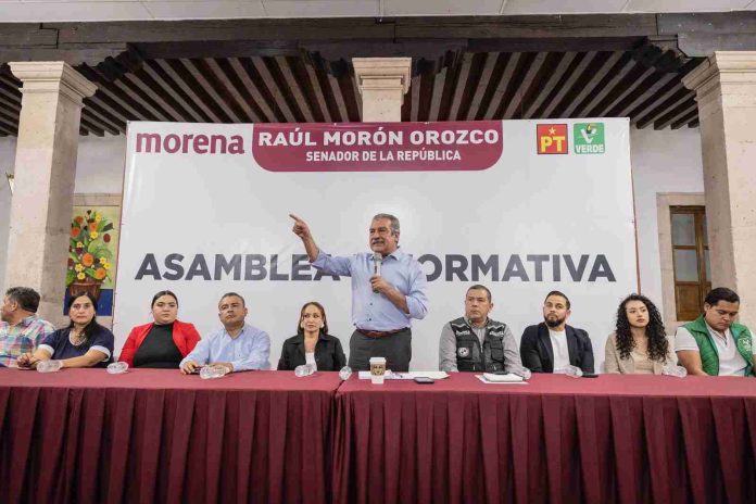 Por la unidad y en respaldo a Claudia Sheinbaum, recorreré Michoacán: Morón