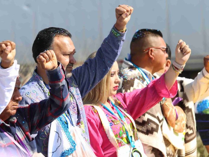 Julio Arreola encabeza ceremonia luctuosa en honor a Tangáxoan II y reafirma el compromiso con los pueblos purépechas