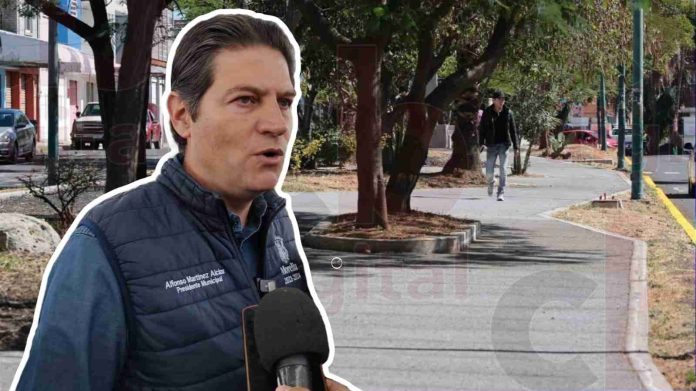 Por concluirse el Parque Líneal en Av. Quinceo