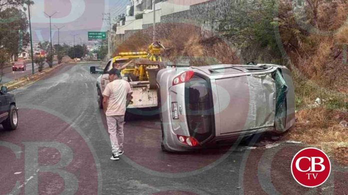 Cinco accidentes en Morelia dejan daños materiales y un herido