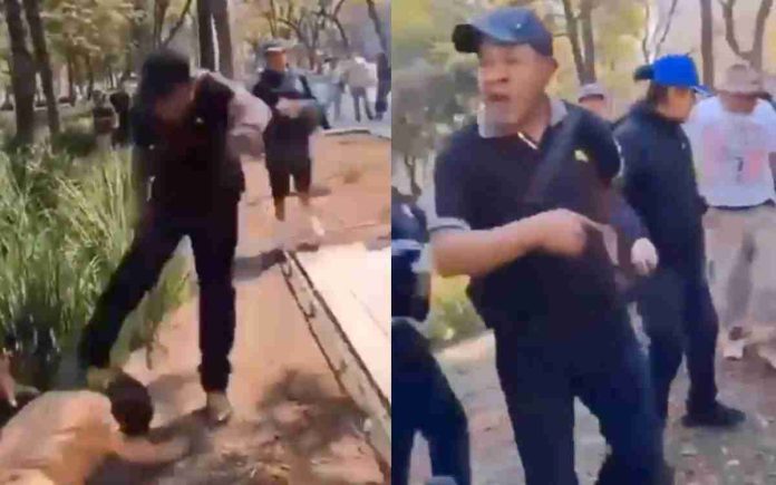 Detienen a funcionarios por golpear a lideresa feminista trans en Alameda Central