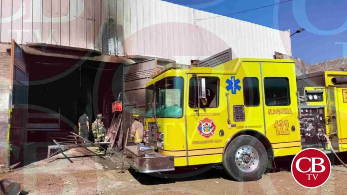 Se incendia taller de herrería en la colonia La Quemada