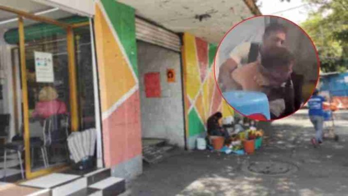 #Video: Violenta pelea deja a hombre sin oreja