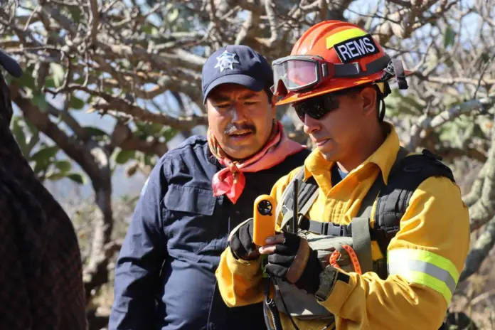 Guardia Civil se capacita para combatir incendios forestales: SSP