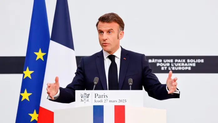 Macron quiere enviar “fuerzas de seguridad” a Ucrania