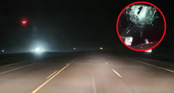 Trailero escapa de intento de robo en la carretera México-puebla