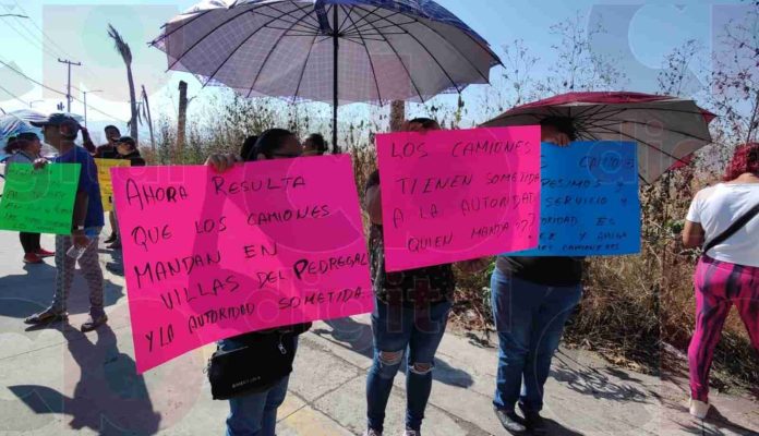 Población del poniente de Morelia, exige más y mejores unidades de transporte público