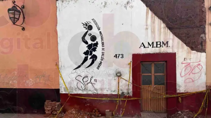 En Morelia continúan 45 casonas con gran peligro inminente de colapso