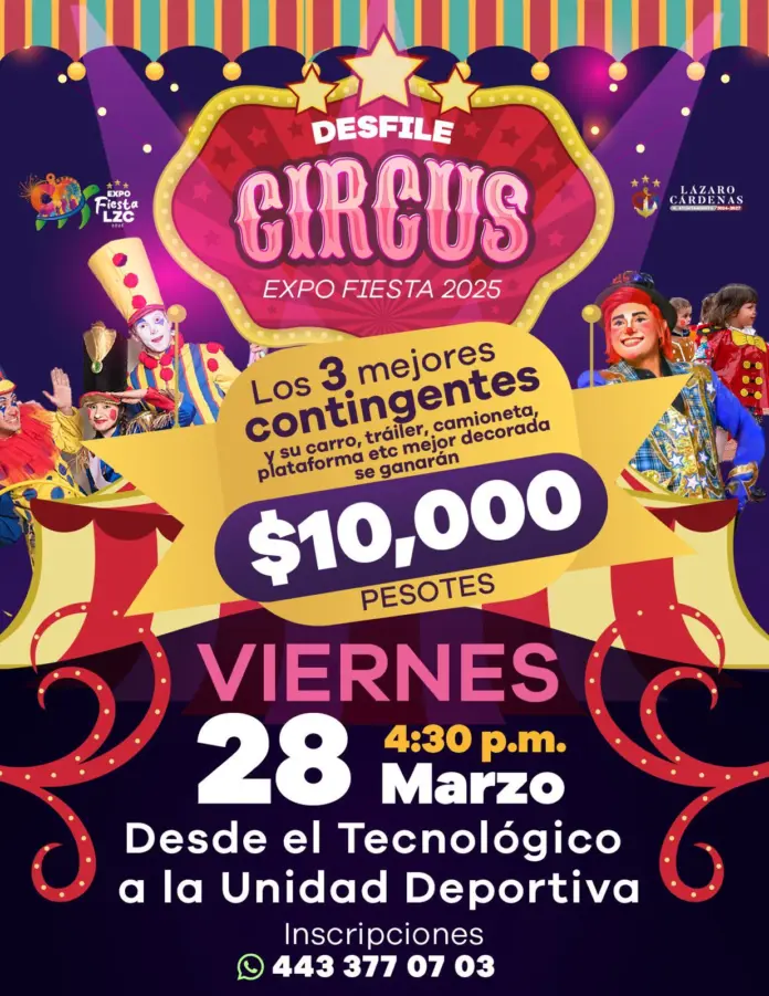 ¡Participa y Gana $10,000 en Desfile Expo Fiesta LZC 2025!
