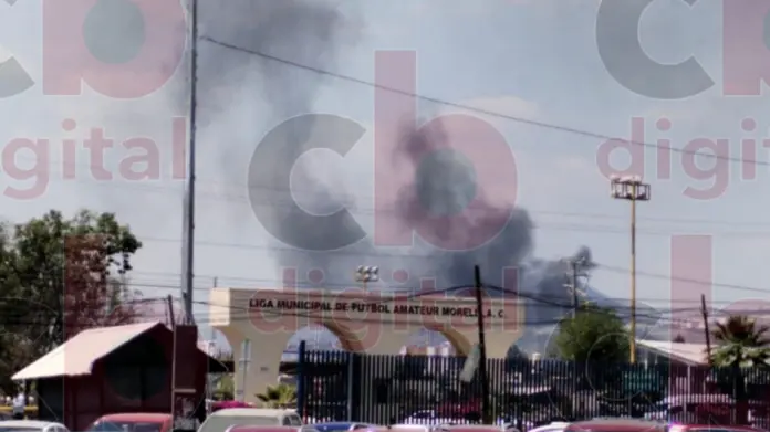 Quema de basura moviliza a bomberos de Morelia