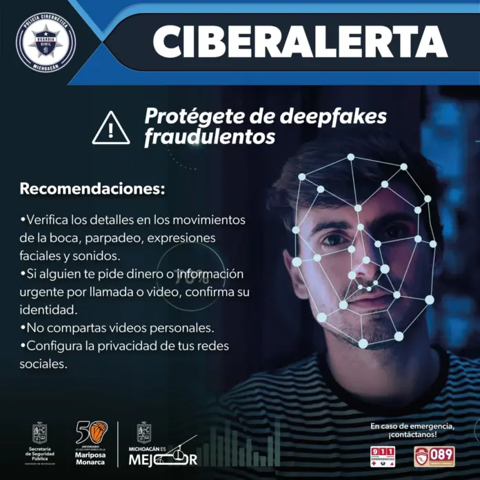 Alerta sobre uso de Inteligencia Artificial para suplantación y extorsión: SSP