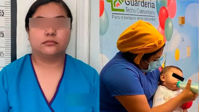 Empleada de guardería abuso sexualente de menor