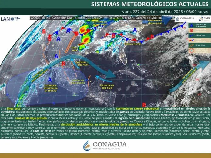 Onda de calor continúa en zonas del estado de Michoacán