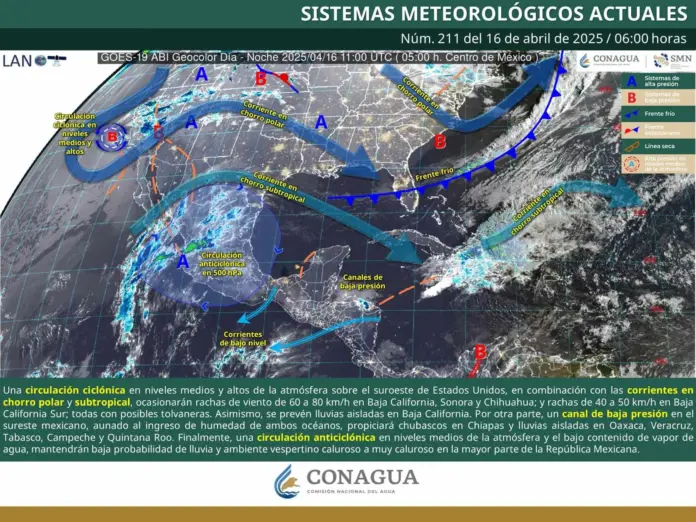 Se pronostican cielos despejados en Michoacán