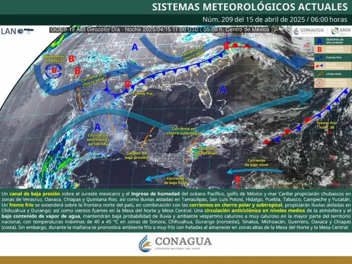 Se pronostican temperaturas máximas de 40 a 45 °C en zonas de Michoacán