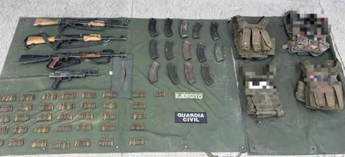 SSP y Defensa aseguran más de 350 cartuchos y cuatro fusiles en Buenavista