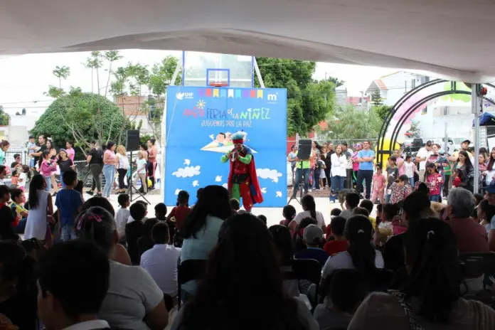 Infancias de Morelia, continúan disfrutando de la Feria de la Niñez “Juguemos por la Paz”