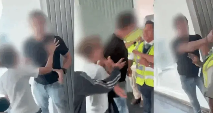 Bajan a hombre de avión por agredir a sobrecargos